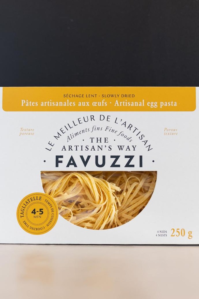 Pâtes artisanales aux oeufs (Favuzzi)