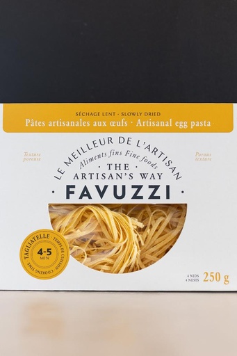 Pâtes artisanales aux oeufs (Favuzzi)