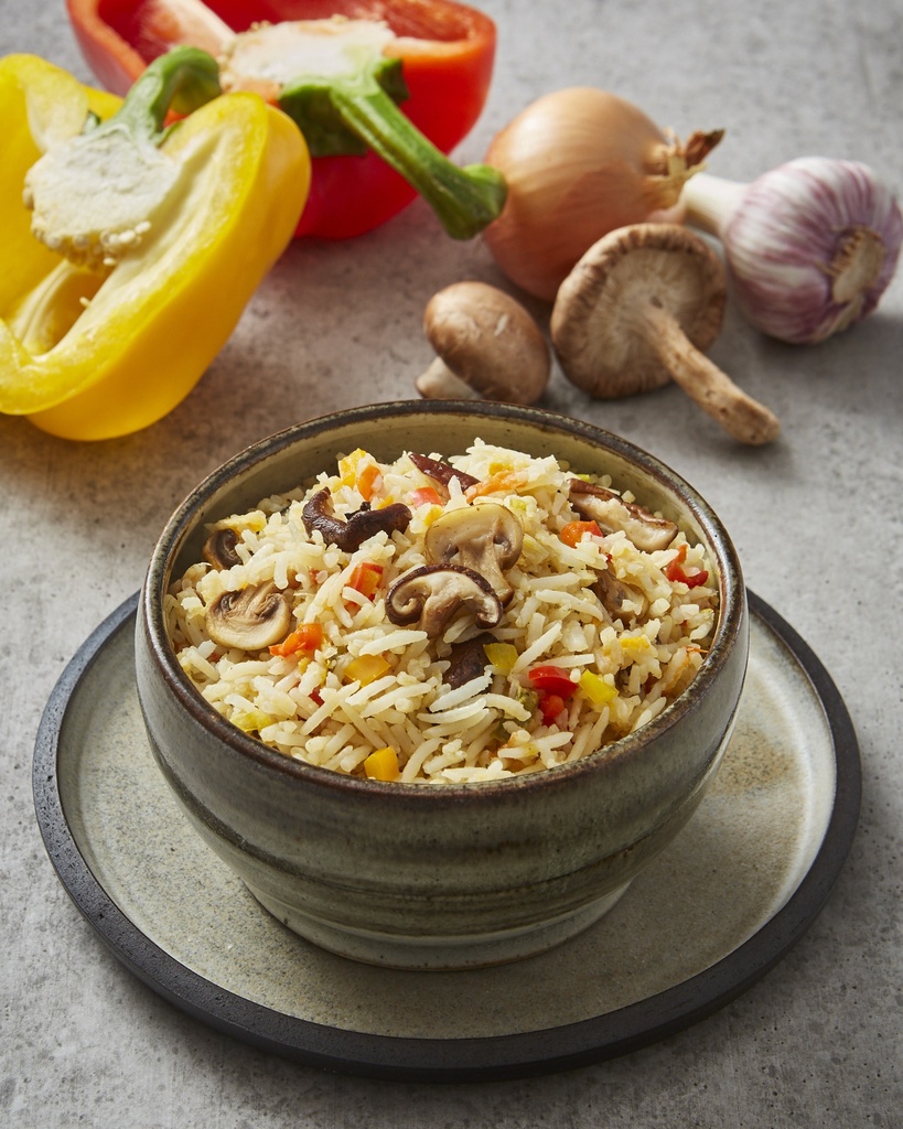 [1467] Mushrooms and peppers basmati rice (paquet de 2)