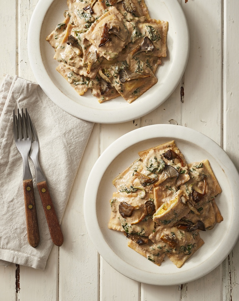[1347] Ravioli farcis à la courge (1 portion)