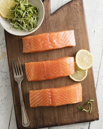 [175] Filet de saumon canadien (première qualité) (14 portions)