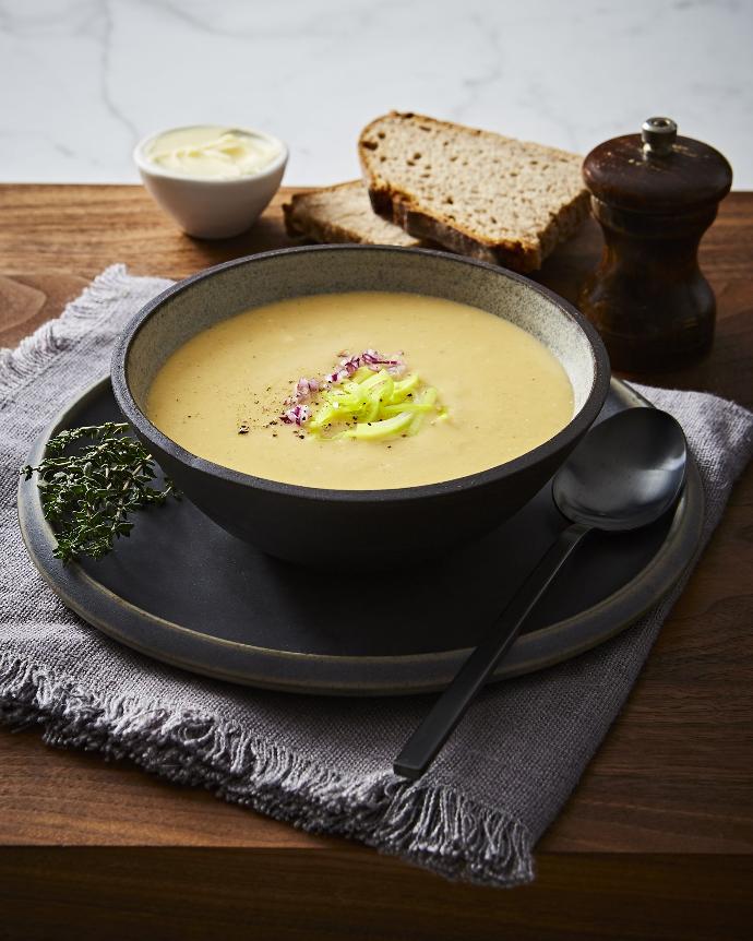 [1268] Potage aux poireaux (1 portion)