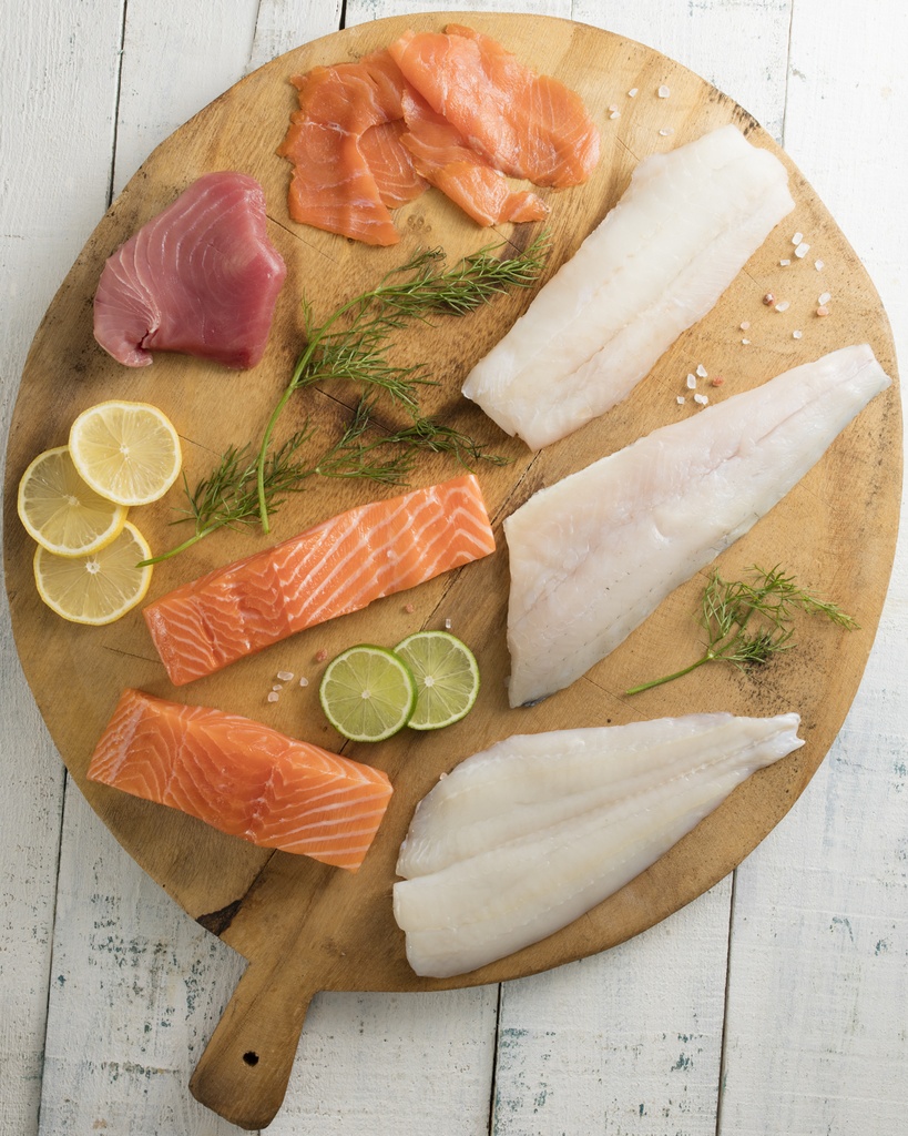 [215] Poissons assortis (7 variétés, 13 portions)