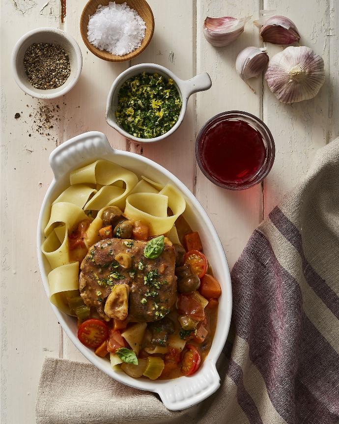 [1342] Italian-style pork osso buco (1 portion)