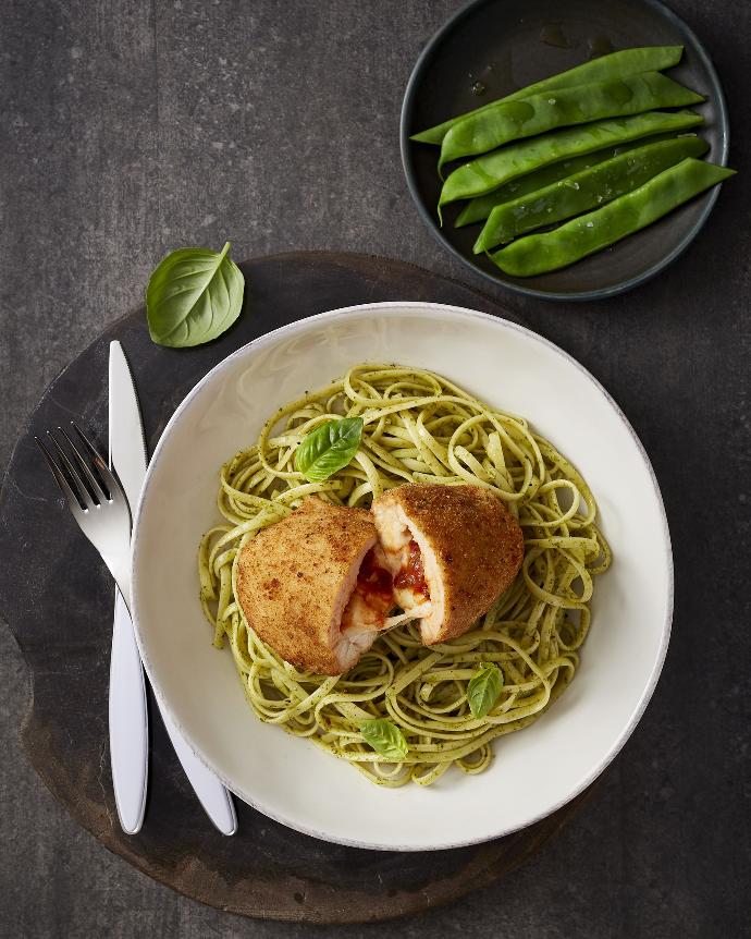 [1285] Stuffed chicken - Milano (1 portion)
