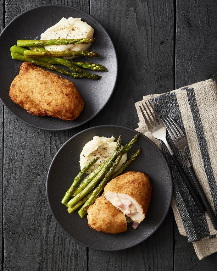 [1280] Stuffed chicken - Swiss (1 portion)
