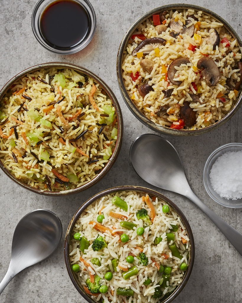 [99464] Riz basmati 3 variétés - sans blanc (16 portions)