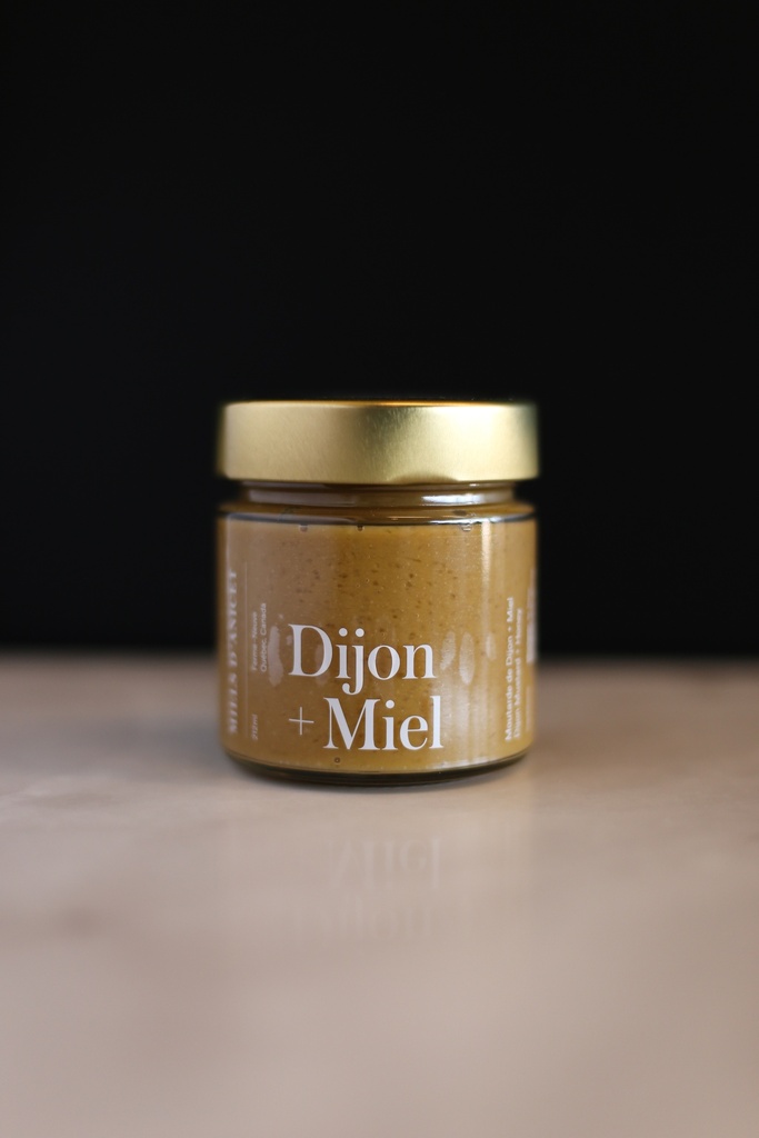 [676299121001] Moutarde Dijon & miel (certifiée biologique) - Miels d'Anicet
