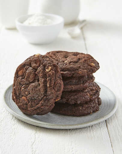 [1410] Biscuits triple chocolat