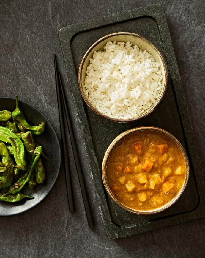 Cari japonais aux légumes