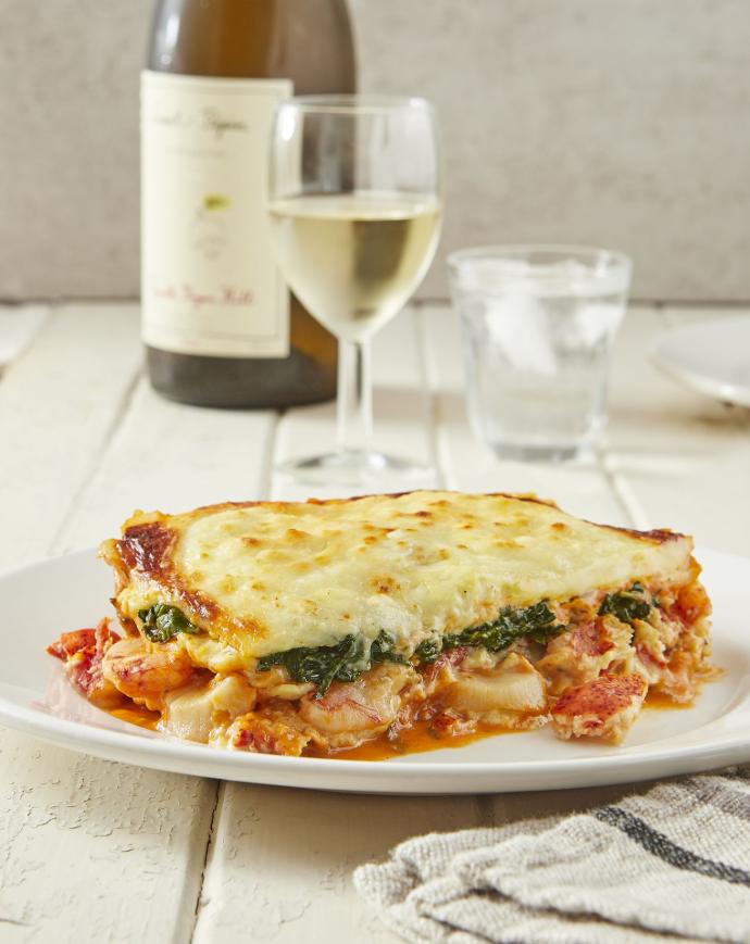 Lasagne aux fruits de mer