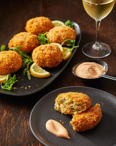 Crab cake (beignet de crabe)
