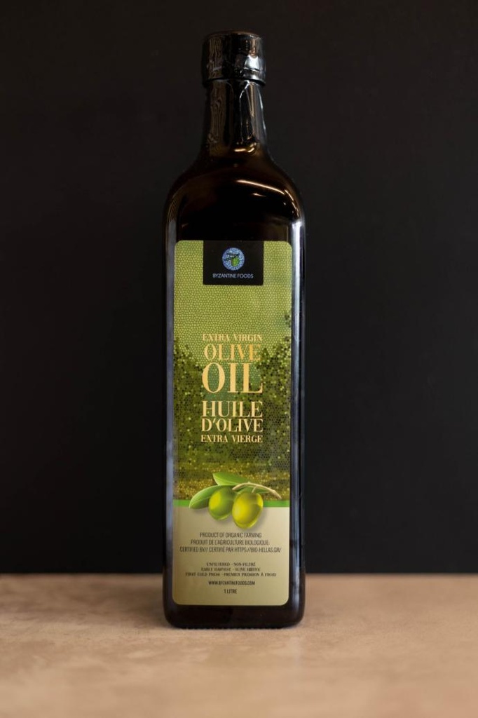 Huile d'olive extra vierge Bio (Grèce)