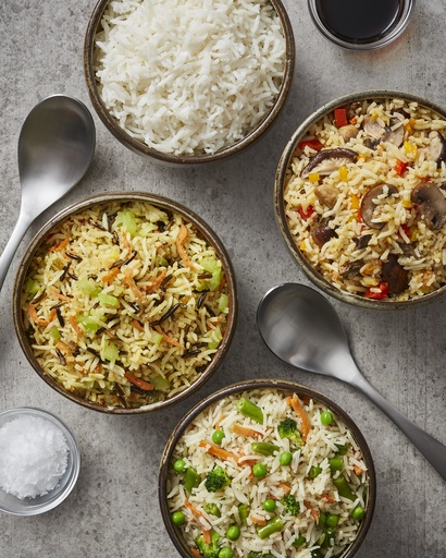 Assorted indian basmati rice (4 varieties)