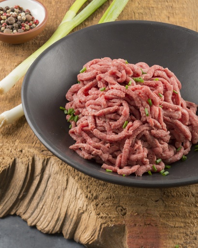 Boeuf haché du Québec mi-maigre (provient d'une ferme du Québec)