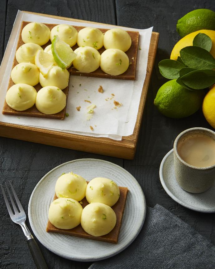 Tartelette citron et lime