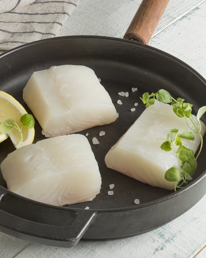 Wild halibut fillet from the Magdalen islands